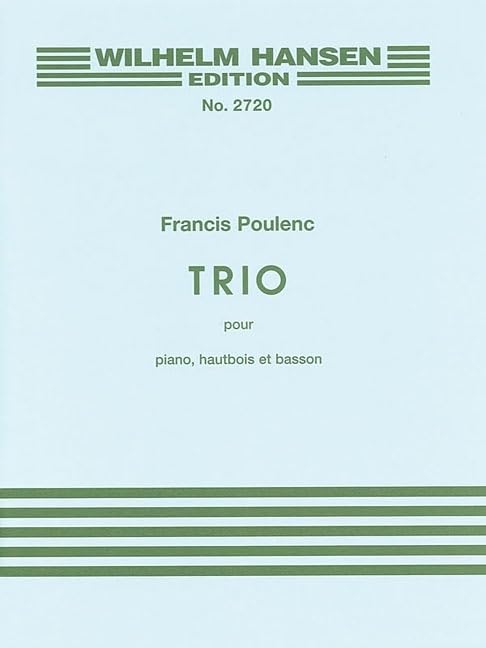 Trio for Piano, Oboe and Bassoon (Wilhelm Hanswn Edition Nr),Used