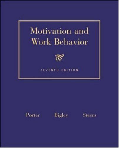 Motivation And Work Behavior,Used