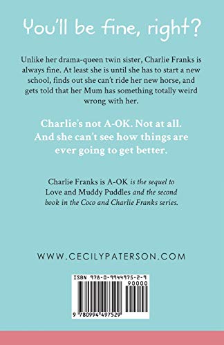 Charlie Franks is AOK (Coco and Charlie Franks Novel),Used