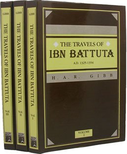 Travels of IBN Battuta A.D. 13251354 3 Vol.'s,Used