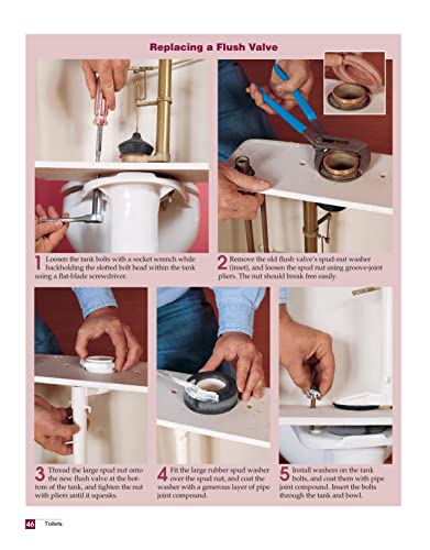 Smart Guide: Plumbing Step by Step, All New and Updated 2nd Edition (Creative Homeowner) How to Repair and Upgrade Faucets, Sink,Used