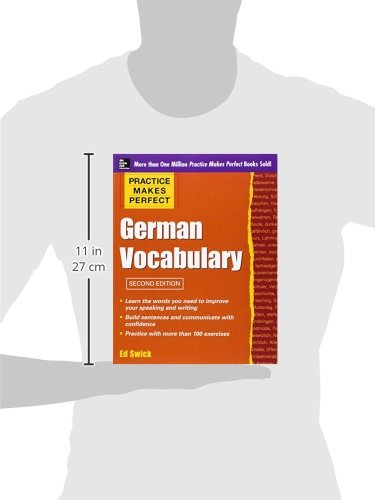 Practice Makes Perfect German Vocabulary (Practice Makes Perfect Series),Used