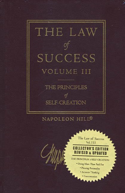 The Law of Success, Vol. 3: The Principles of SelfCreation,Used