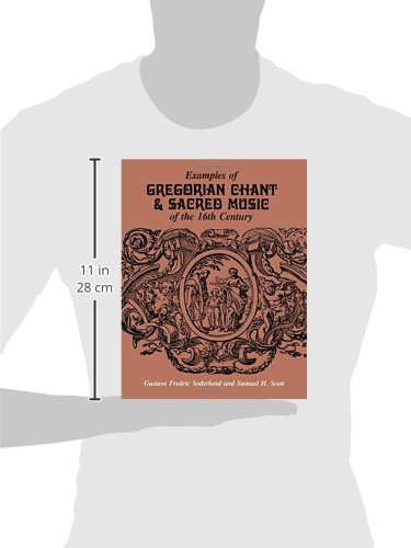Examples Of Gregorian Chant & Sacred Music Of The 16Th Century-used