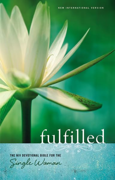 Niv, Fulfilled Devotional Bible For The Single Woman, Hardcover: The Niv Devotional Bible For The Single Woman