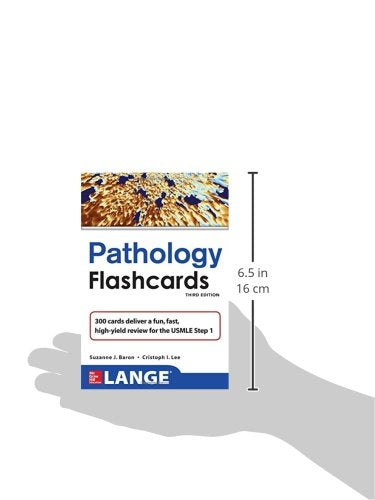 Lange Pathology Flash Cards, Third Edition (Lange Flashcards),New