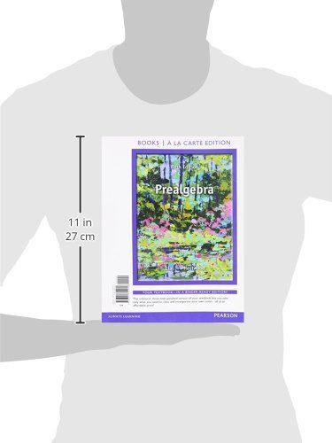Prealgebra, Books a la Carte Edition,Used