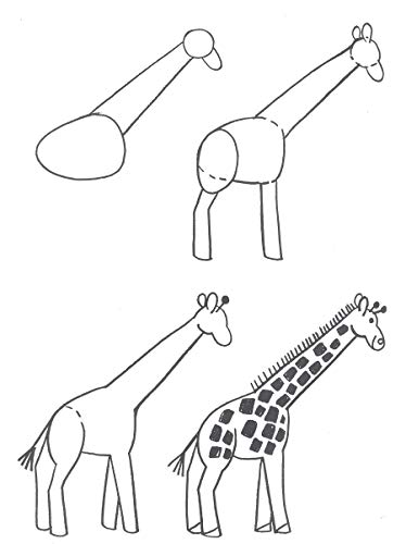 How to Draw Animals: Easy StepbyStep Drawings! (Dover How to Draw),Used