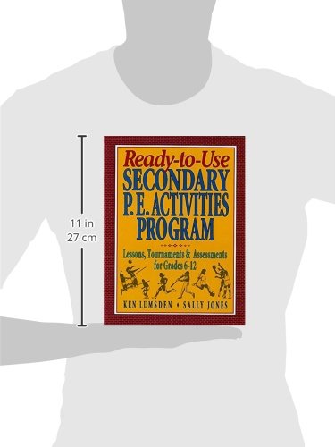 ReadytoUse Secondary P.E. Activities Program: Lessons, Tournaments & Assessments for Grades 612,Used