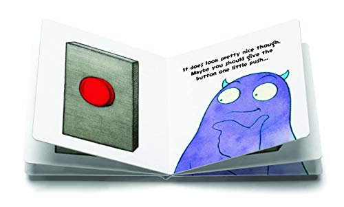 Don't Push the Button!: A Funny Interactive Book For Kids,New