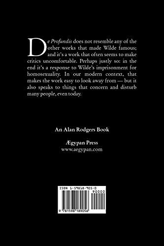 De Profundis by Oscar Wilde, Fiction, Literary, Classics, Literary Collections,Used