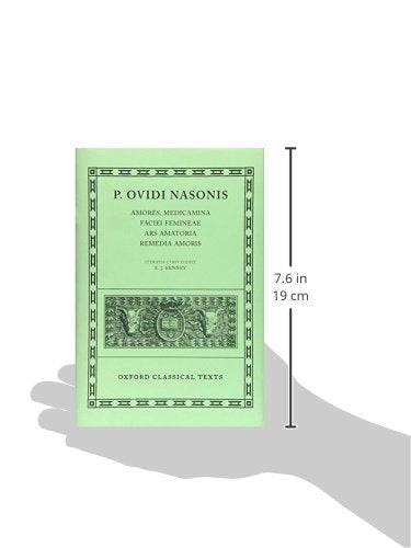 Amores, Medicamina Faciei Femineae, Ars Amatoria, Remedia Amoris (Oxford Classical Texts) (Latin Edition),Used