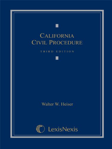 California Civil Procedure,Used