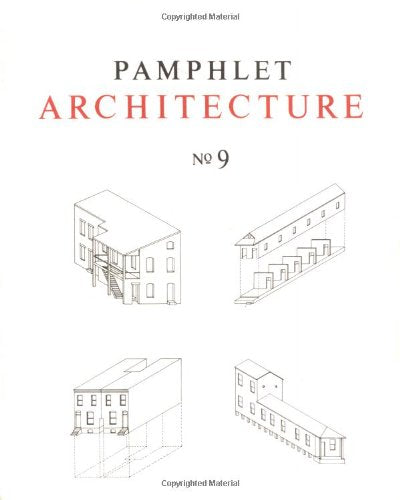 Rural and Urban House Types in North America (Pamphlet Architecture, 9),New