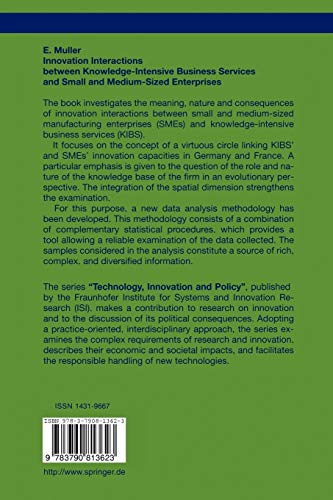 Innovation Interactions Between KnowledgeIntensive Business Services And Small And MediumSized Enterprises: An Analysis in Ter,Used
