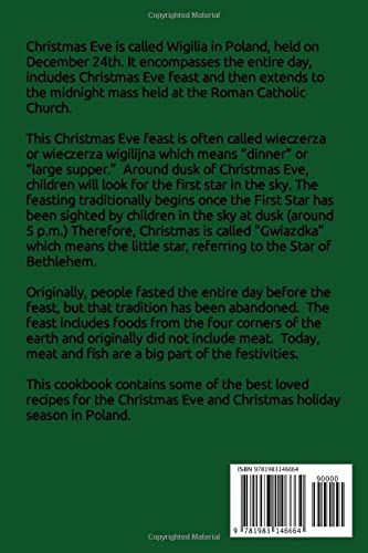 Polish Christmas Cookbook: Recipes for the Holiday Season,Used