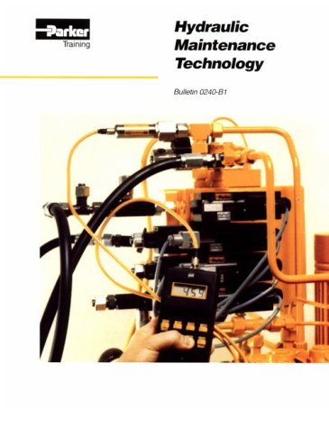 Hydraulic Maintenance Technology Bulletin 0240B1,Used