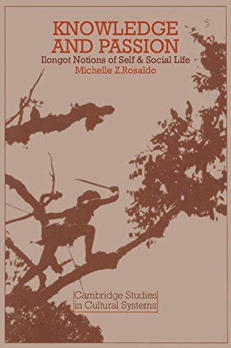 Knowledge and Passion (Cambridge Studies in Cultural Systems),Used