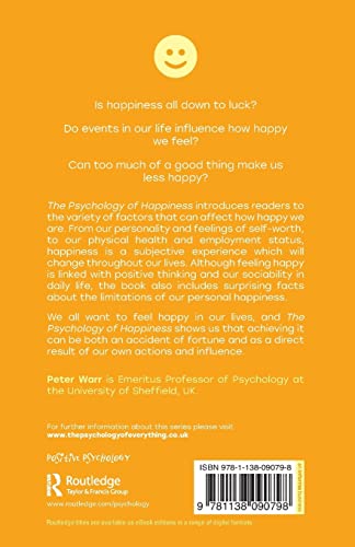 The Psychology of Happiness (The Psychology of Everything),Used