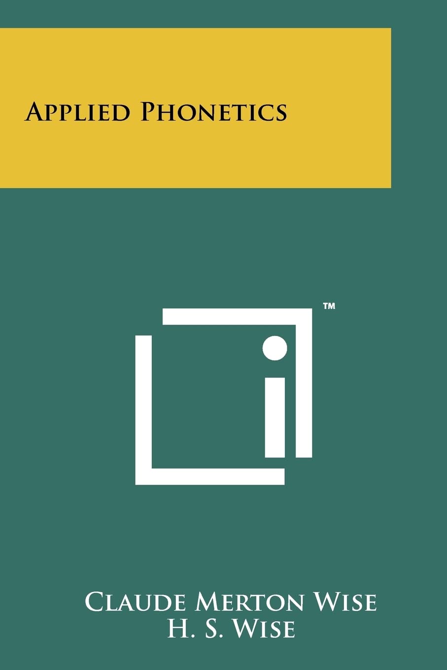 Applied Phonetics,New