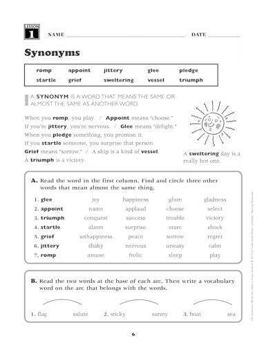 240 Vocabulary Words Kids Need To Know, Grade 4: 24 Readytoreproduce Packets That Make Vocabulary Building Fun & Effective,Used