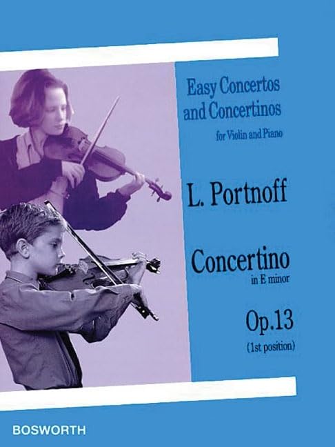 Concertino in E Minor, Op. 13: Easy Concertos and Concertinos Series for Violin and Piano (Easy Concertos and Concertinos for Vi,New