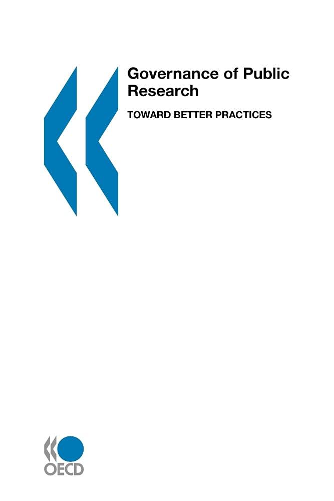 Governance of Public Research: Toward Better Practices,Used