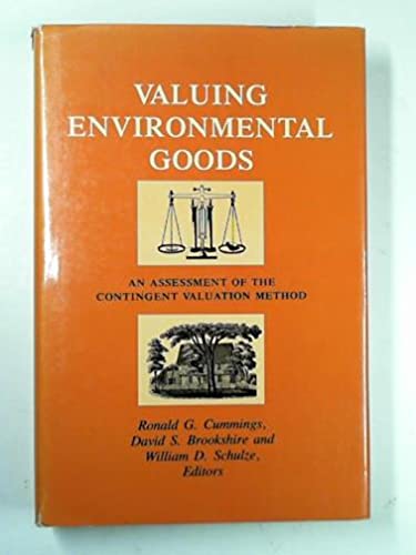Valuing Environmental Goods,Used
