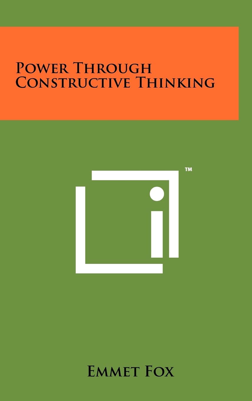 Power Through Constructive Thinking,Used