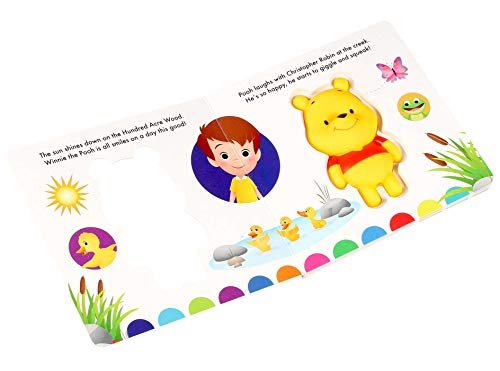 Disney Baby: A Day with Winnie the Pooh! (Squeeze & Squeak),Used