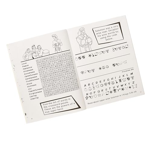 Super Heroes Activity Book: Bible Fun,Used