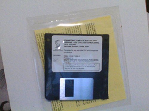 College Keyboarding Microsoft Word 6.0/7.0 Word Processing: Lessons 160,Used