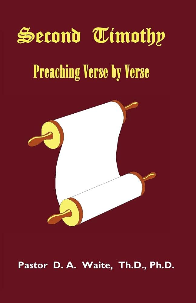 Second Timothy, Preaching Verse by Verse,Used