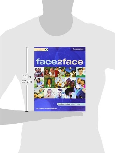 face2face Preintermediate Student's Book with CDROM/Audio CD,Used