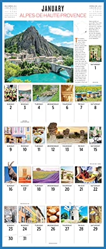365 Days in France PictureADay Wall Calendar 2022: A Year of France at a Glance,New