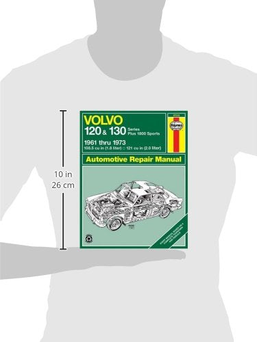 Volvo 120 & 130 Series & 1800 (6173) Haynes Repair Manual (Haynes Repair Manuals),Used