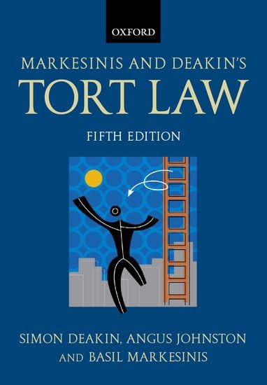 Markesinis and Deakin's Tort Law,Used