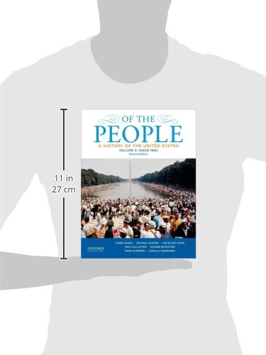 Of the People: A History of the United States, Volume 2: Since 1865,Used