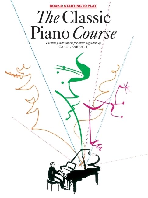 The Classic Piano Course Book 1: Starting to Play,New
