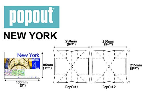 New York PopOut Map (PopOut Maps),Used