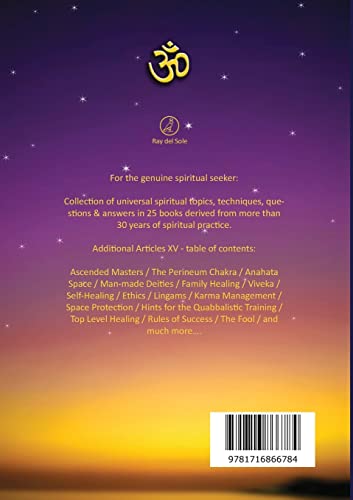 Light on the Path to Spiritual Perfection  Additional Articles XV,Used