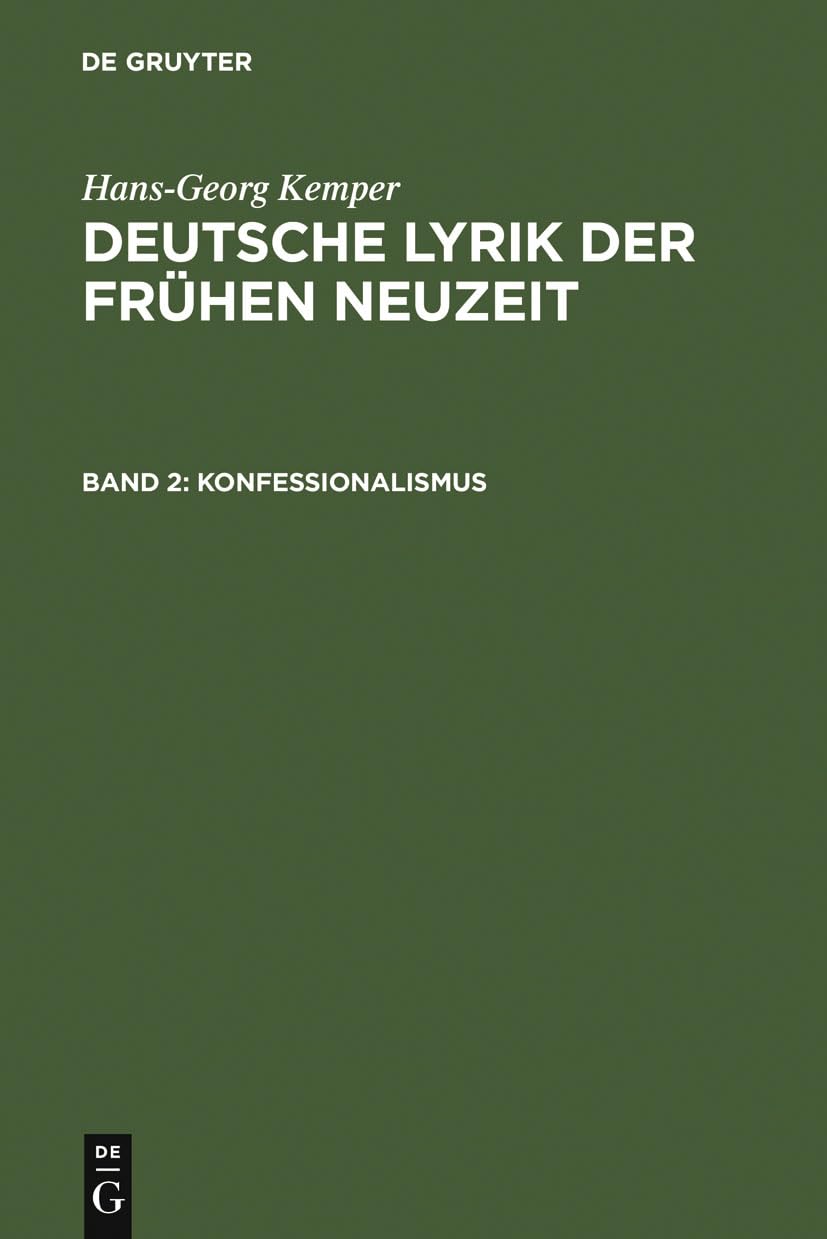 Konfessionalismus (German Edition),Used