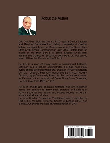 THE YAKURR OF THE MIDDLE CROSS RIVER REGION (NIGERIA)  INTERNATIONAL EDITION,Used
