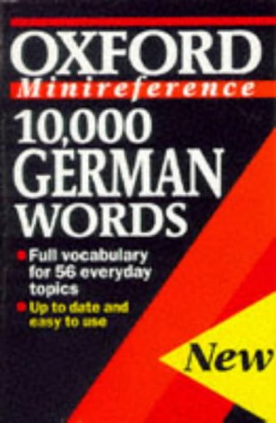 10,000 German Words (Oxford Minireference),Used