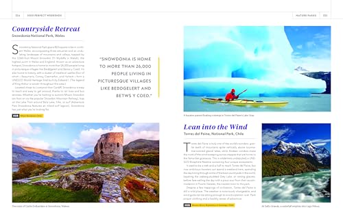 1,000 Perfect Weekends: Great Getaways Around the Globe,Used