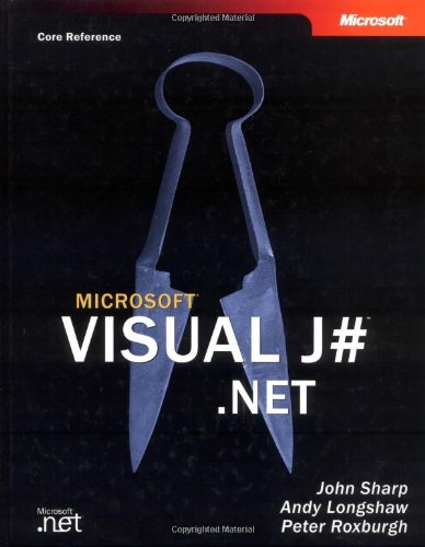 Microsoft Visual J# .NET (Core Reference) (ProDeveloper),Used