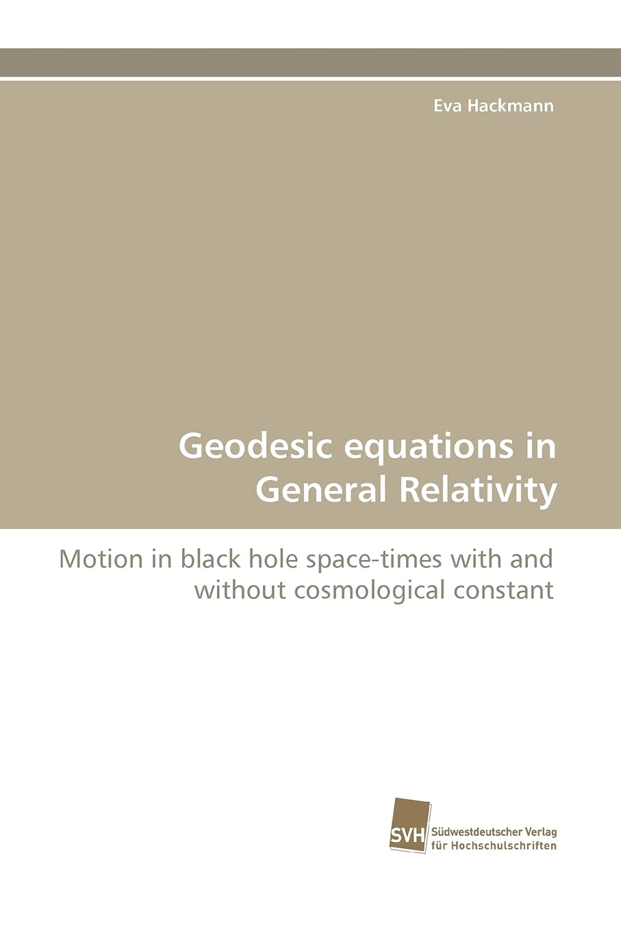 Geodesic equations in General Relativity: Motion in black hole spacetimes with and without cosmological constant,Used