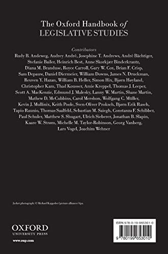 The Oxford Handbook of Legislative Studies (Oxford Handbooks),Used