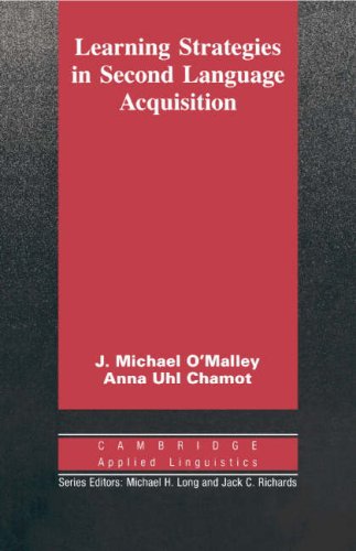 Learning Strategies in Second Language Acquisition (Cambridge Applied Linguistics),Used