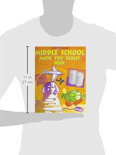 Middle School Math You Really Need,Used